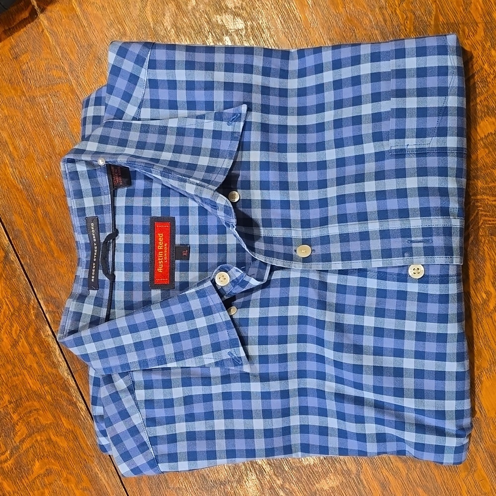 Men's Shirt, XL, Austin Reed London, long-sleeved, button